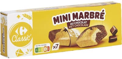Mini mabre au chocolat