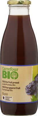 100% Pur fruit pressé Jus de Pruneau BIO