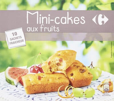 Mini cakes aux fruits
