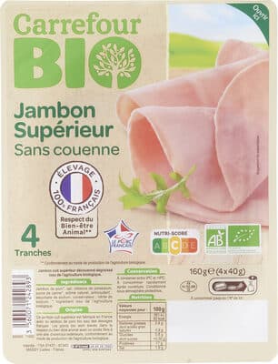 Jambon Supérieur Sans couenne
