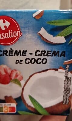 Crème de coco