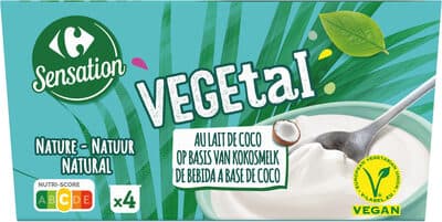 Yaourt au lait de coco