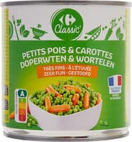 Petits pois et carottes Très fins - à l'étuvée