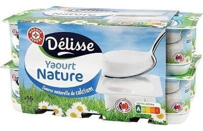 Yaourts natures