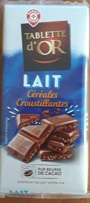 Chocolat au lait et au riz