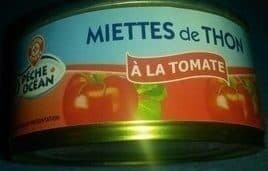 Miettes de thon à la tomate