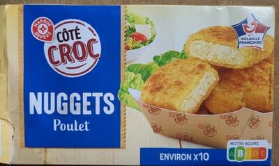 Nuggets de poulet x10