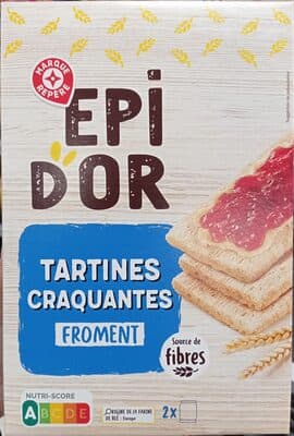 Tartines craquantes froment