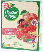 Pomme Fraise allégée en sucres