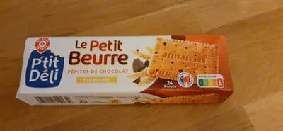 Petit beurre pépites de chocolat x 24