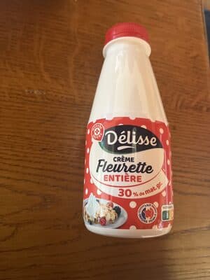 Crème fraîche fluide entière 30 % Mat. Gr.