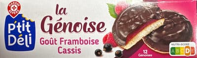 La Génoise - Goût Framboise Cassis