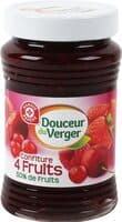 Confiture 4 fruits rouges