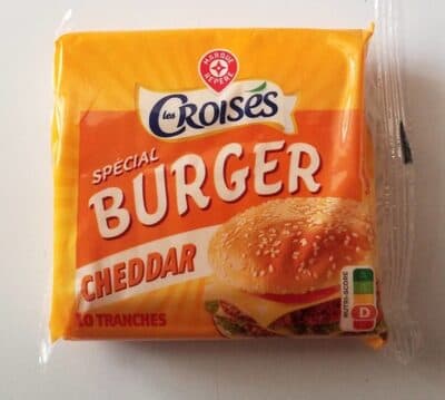 Spécial burger Cheddar, 10 Tranches