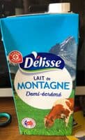 Lait de Montagne demi-écrémé