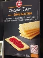 Tartines craquantes sans gluten