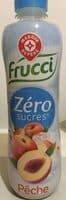 Frucci Zéro Sucres Pêche