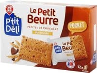 Petits beurres pépites de chocolat - format pocket