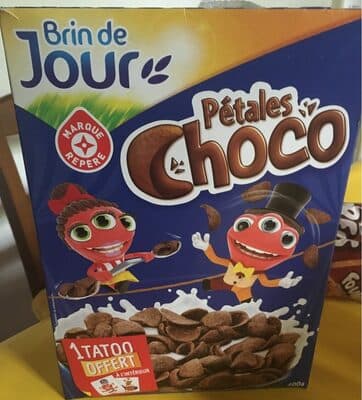 Pétales de blé au chocolat