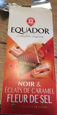 Chocolat noir Eclat de caramel et fleur de sel