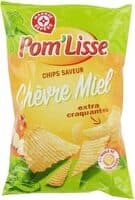 Chips ondulées saveur chèvre miel extra craquantes