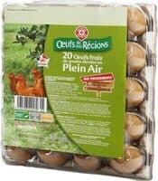 20 oeufs plein air