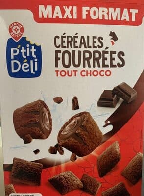Céréales fourrées tout choco