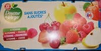 Compotes sans sucrés ajouté