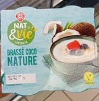 Brassé coco nature