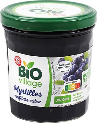 Confiture de myrtilles