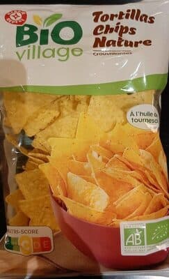 Tortillas chips nature bio