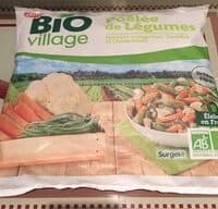 Poêlée cuisinée de légumes bio