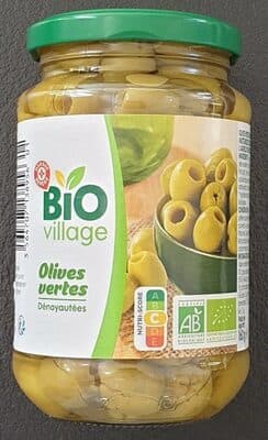 Olives vertes dénoyautées