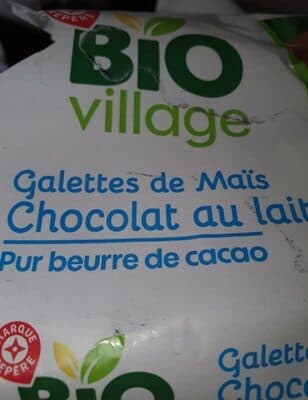 Galette de Maïs chocolat au lait
