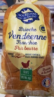 Brioche vendéenne tranchée pur beurre