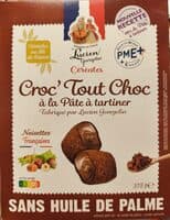 Croc' Tout Choc à la pâte à tartiner