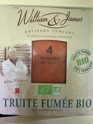 Truite fumee bio