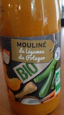 Mouliné de légumes du potager