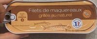 Filets de maquereaux grillés au naturel
