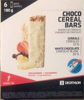 Choco cereal bars strawberry