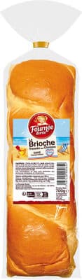 Fournée Dorée brioche tressée 700g