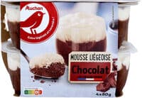 Mousse liégeoise au chocolat