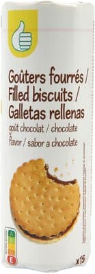 Gouters fourres goût chocolat
