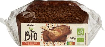 Pain d'épices au miel bio
