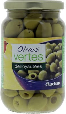 olives vertes dénoyautées