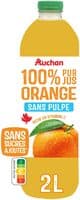 100% Pur JusOrange - sans pulpe. Riche en vitamine C.Sans sucres ajoutés** Comme tous les jus de fruits. Contient les sucres naturellement présents dans les fruits.