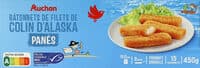 Bâtonnets de filets de Colin d'Alaska panés