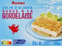 Colin d'Alaska sauce à la bordelaise