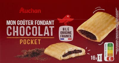 Mon goûter fondant chocolat pocket