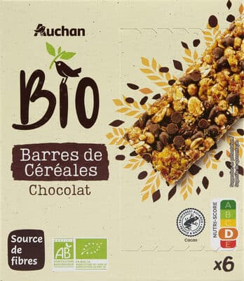 Barres de céréalesChocolat